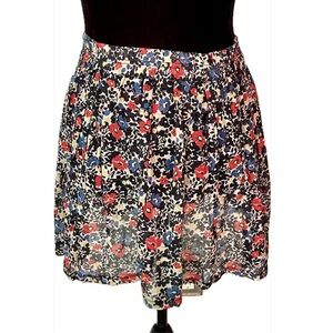 Denim & Supply Ralph Lauren Floral Miniskirt